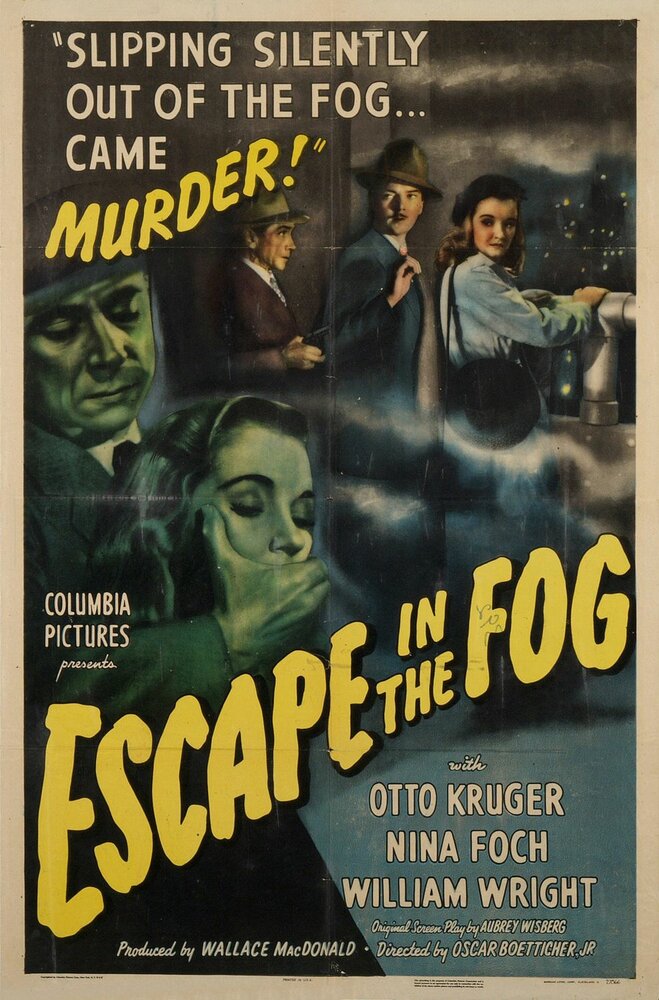 Побег в тумане (1945) постер