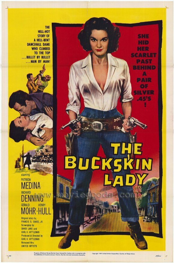The Buckskin Lady (1957) постер