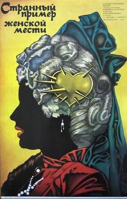 Странный пример женской мести (1987) постер