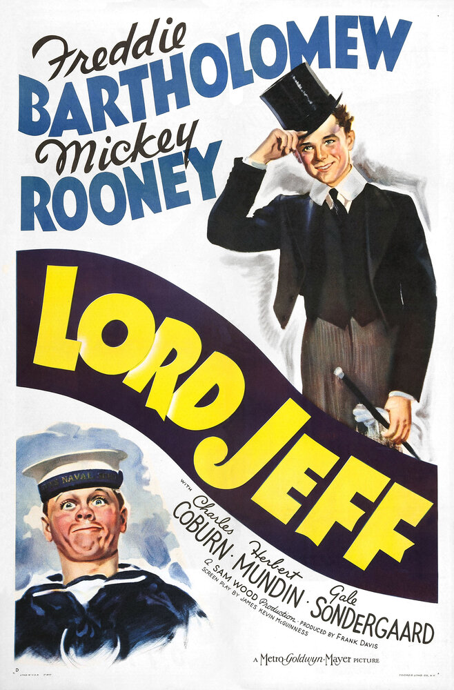 Лорд Джефф (1938) постер