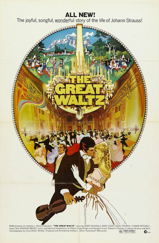 Большой вальс (1972) постер