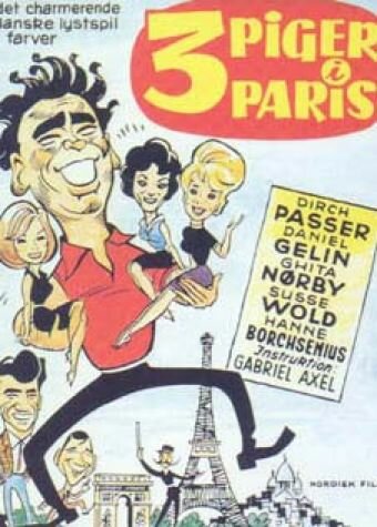 Три девушки в Париже (1963) постер