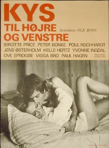 Kys til højre og venstre (1969) постер