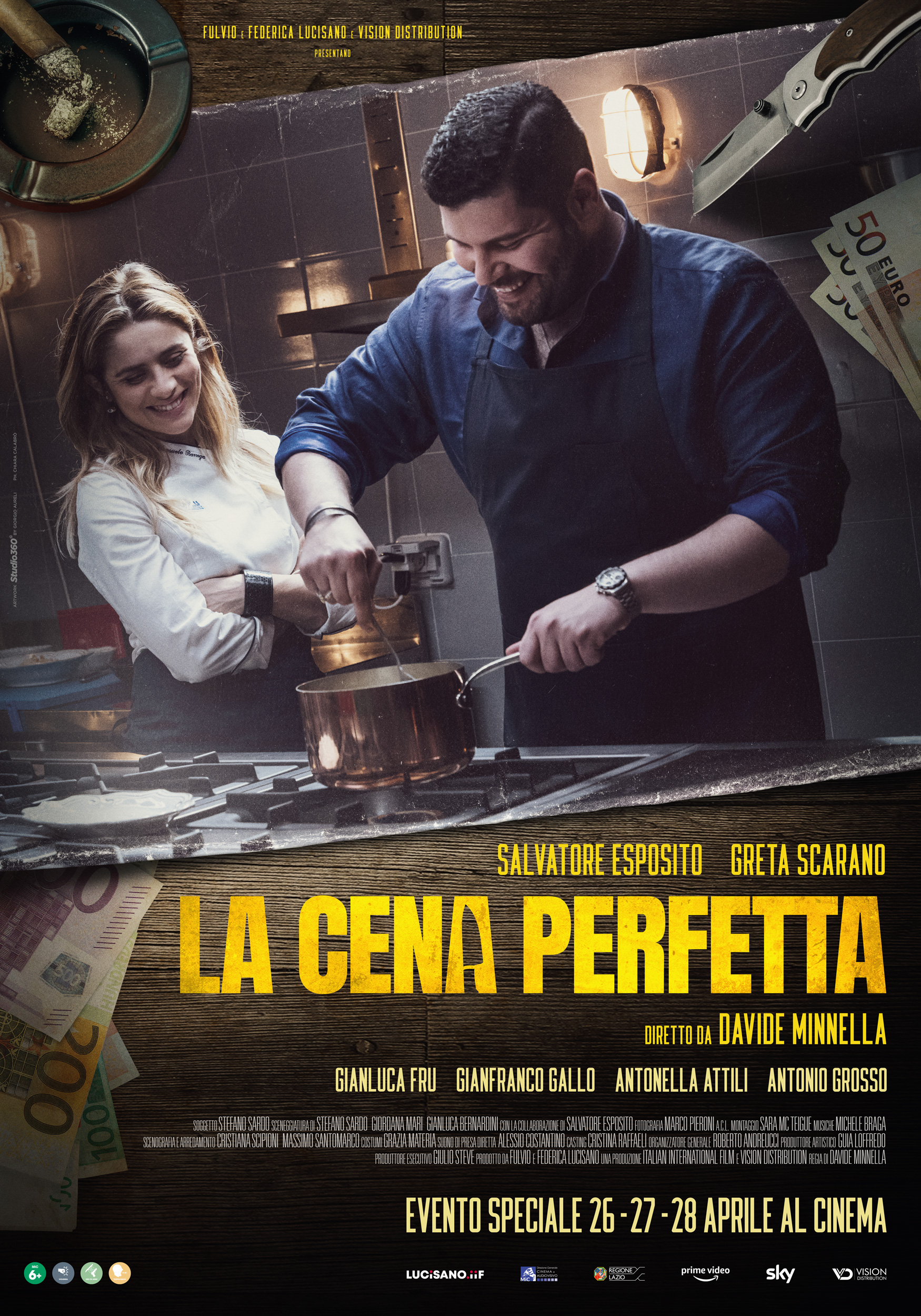 La cena perfetta (2022) постер