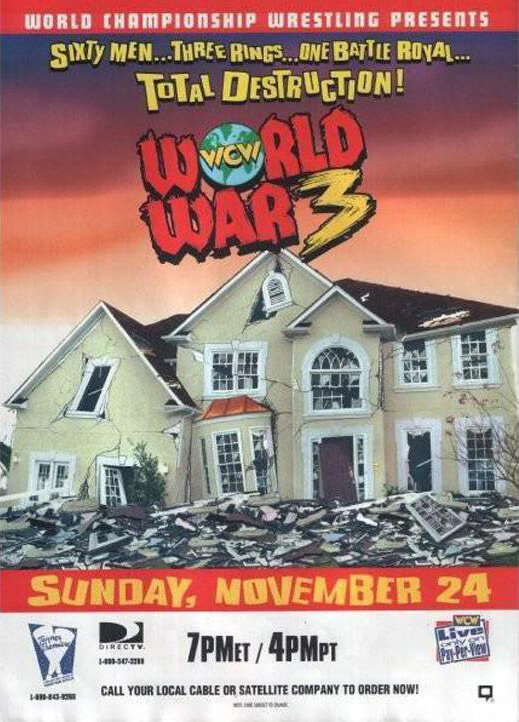 WCW Третья Мировая война (1996) постер