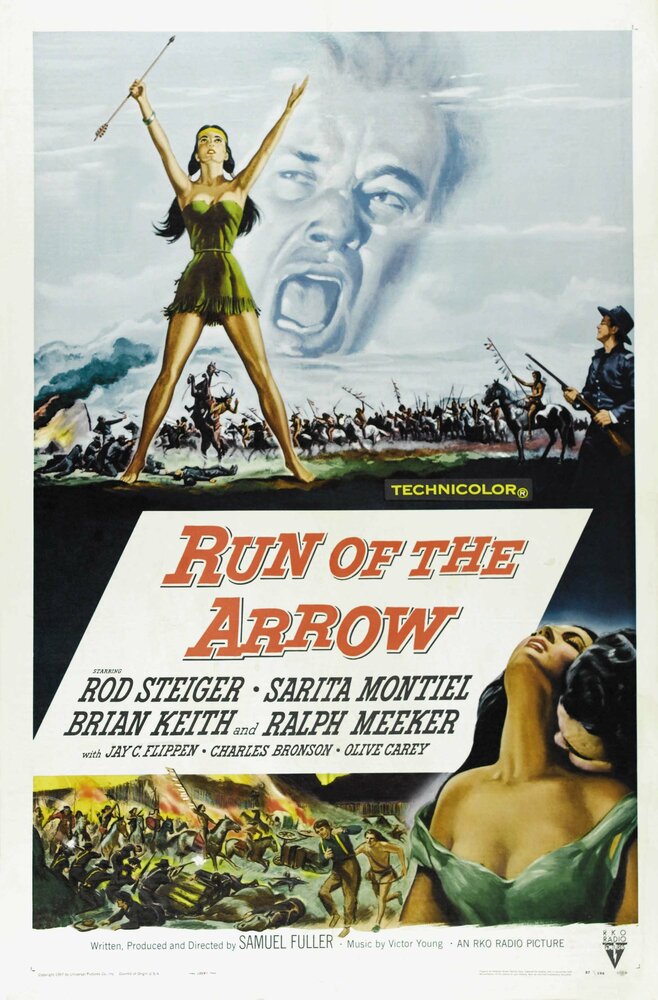 Убегая от стрелы (1957) постер