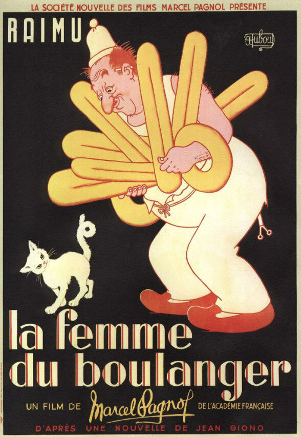 Жена пекаря (1938) постер