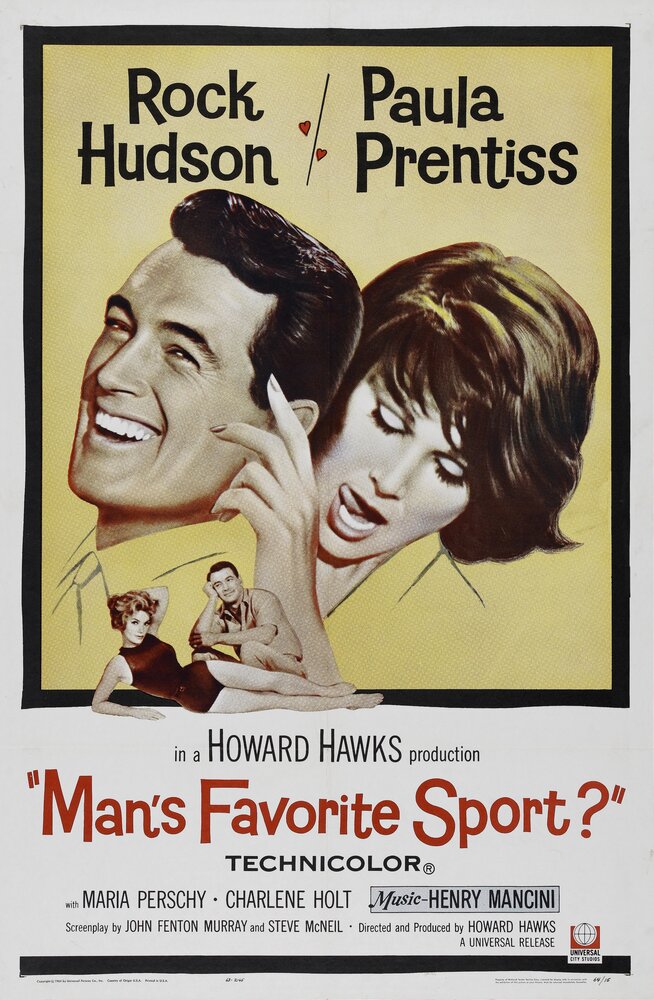 Любимый спорт мужчин (1963) постер