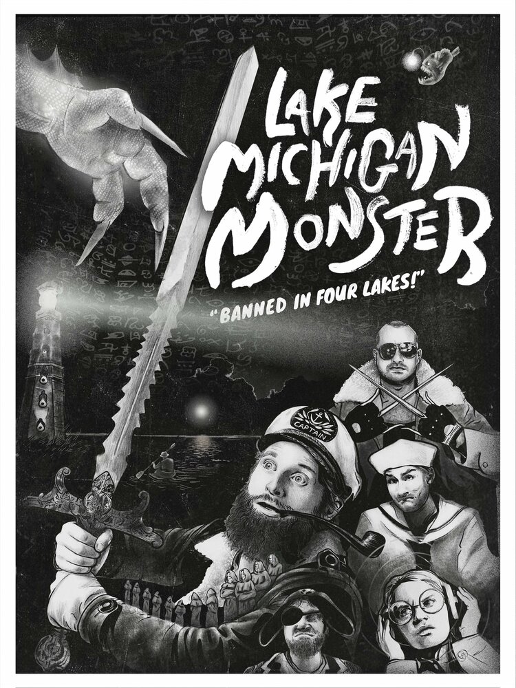 Чудище озера Мичиган (2018) постер