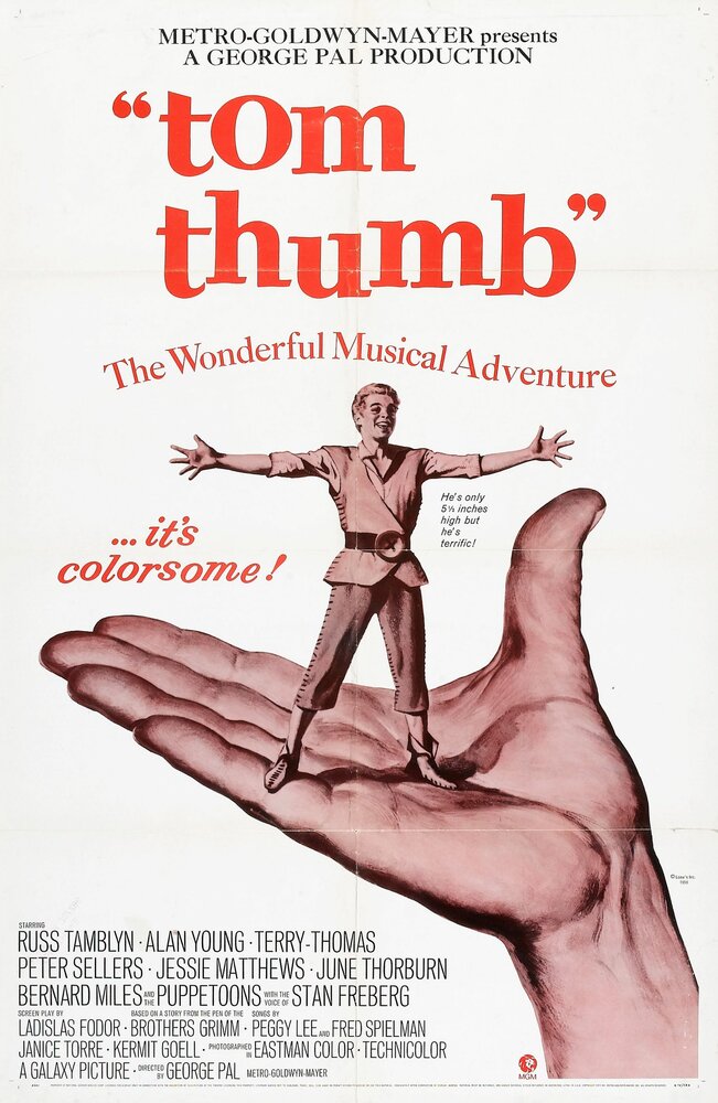 Мальчик с пальчик (1958) постер