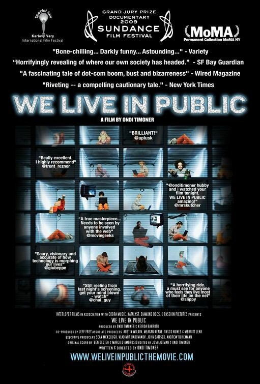 Мы живем на людях (2009) постер