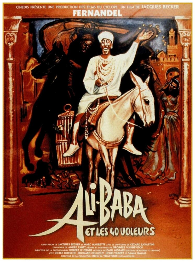 Али Баба и 40 разбойников (1954) постер