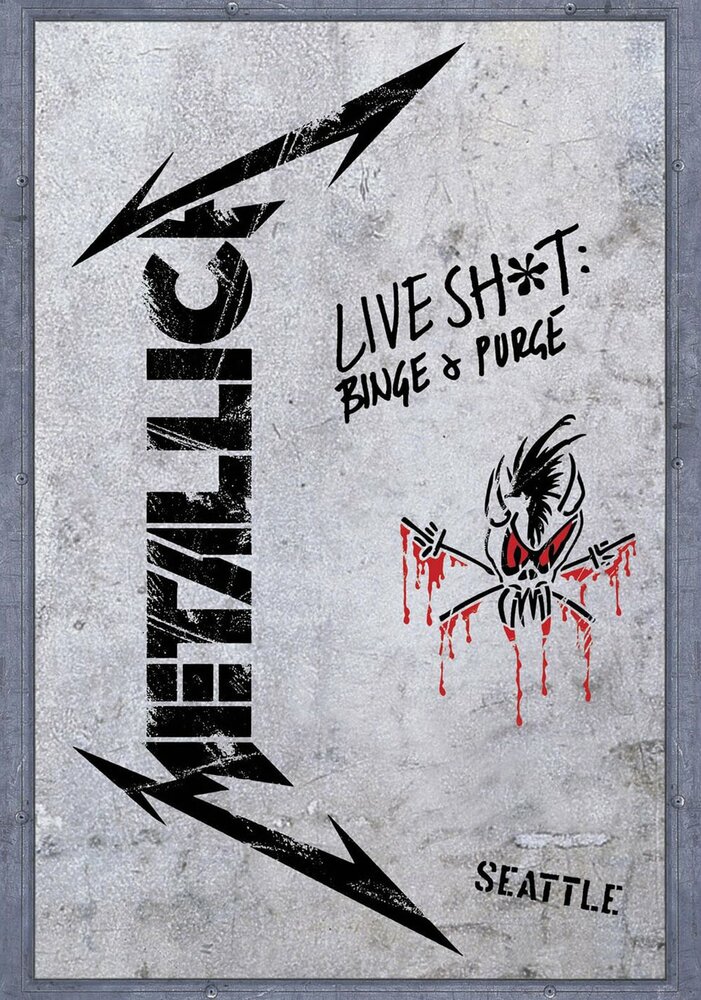 Metallica: Live Shit - Binge & Purge, Seattle (1993) постер
