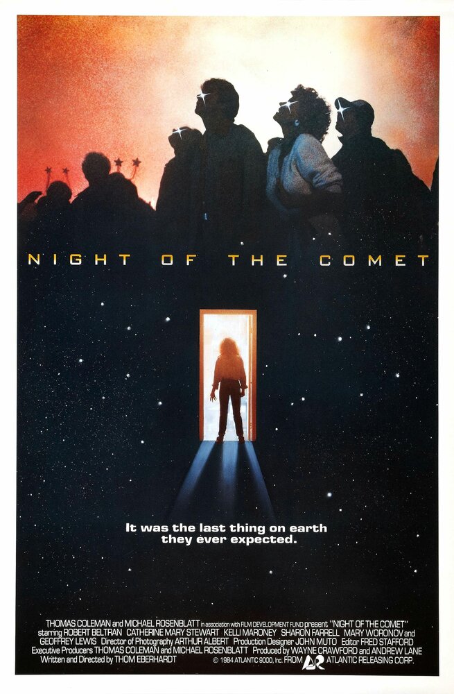 Ночь кометы (1984) постер