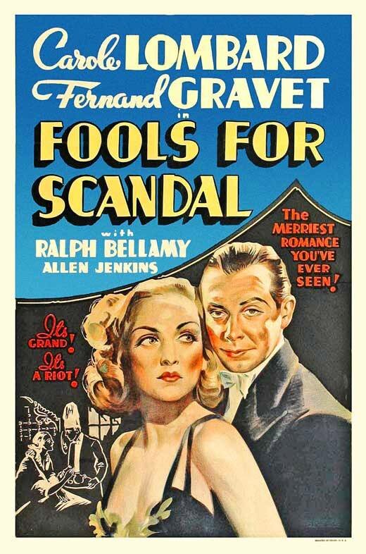Скандал дураков (1938) постер