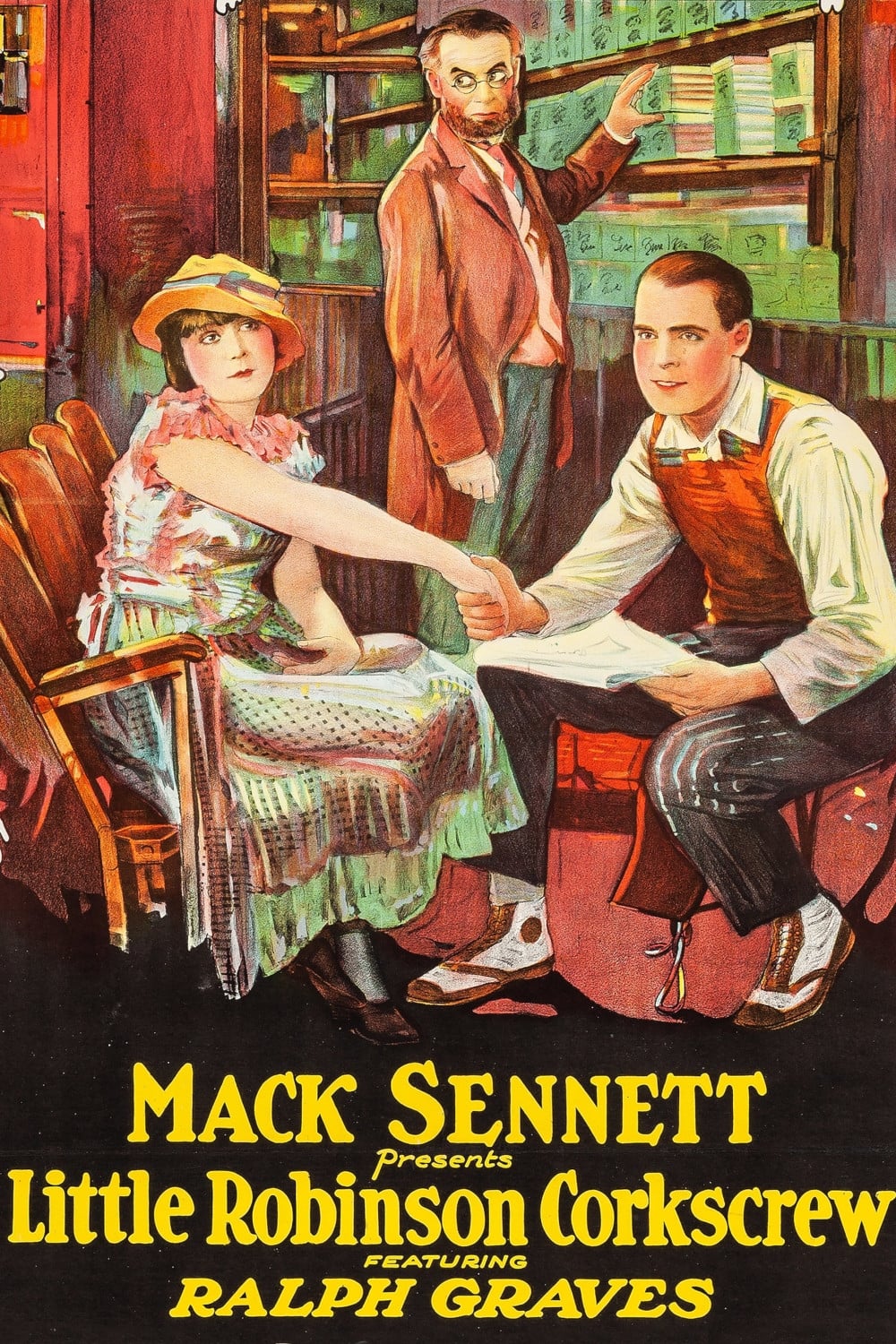 Little Robinson Corkscrew (1924) постер