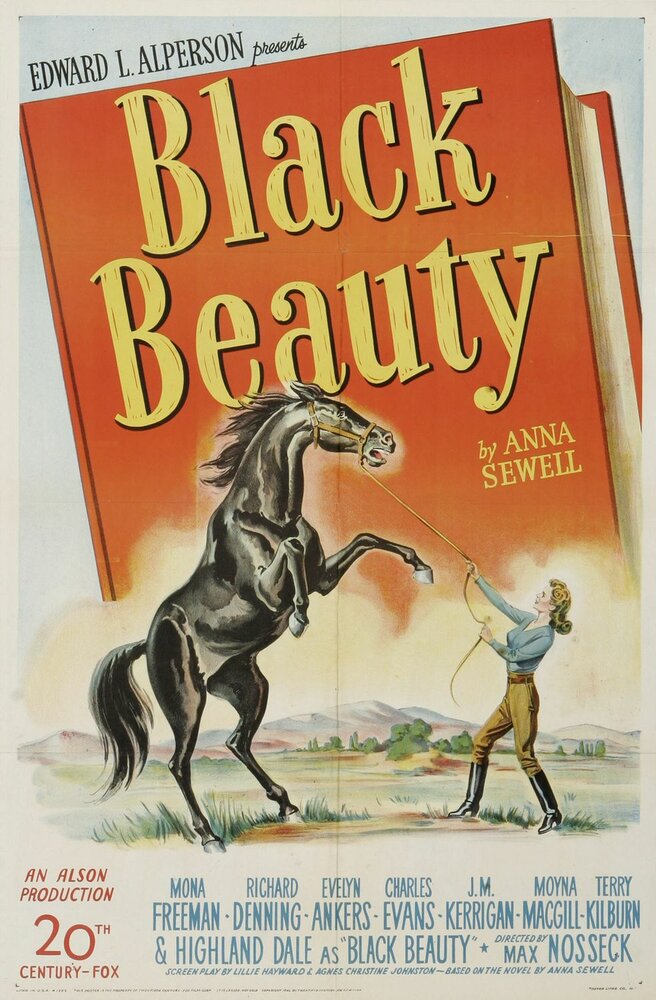 Чёрный красавец (1946) постер