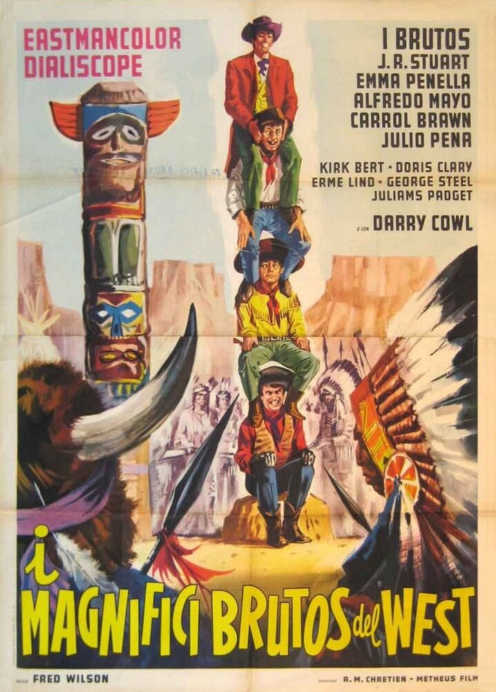 Великолепные идиоты с запада (1964) постер