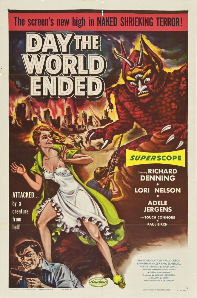 День, когда Земле пришел конец (1955) постер