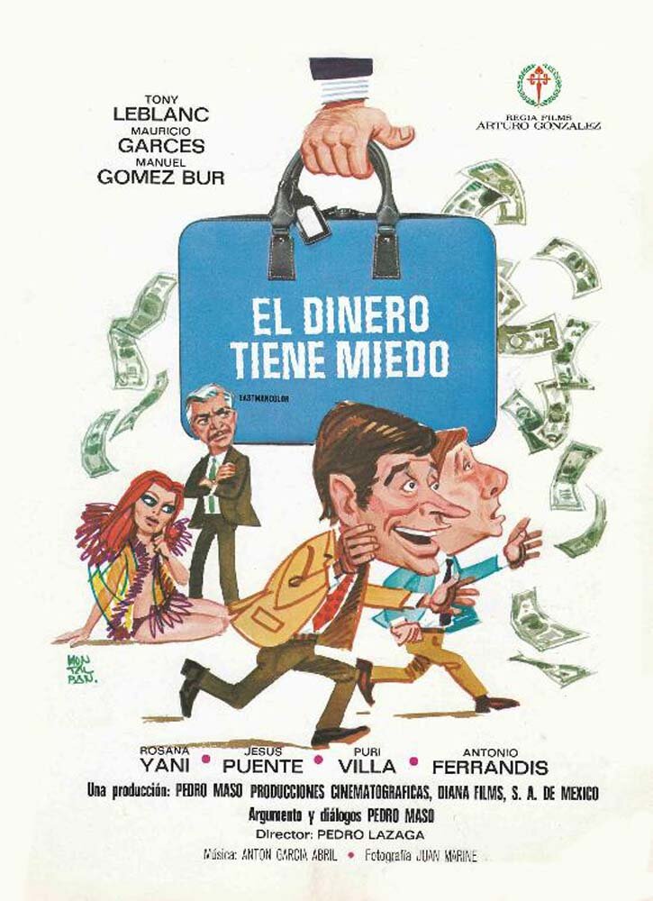 El dinero tiene miedo (1970) постер