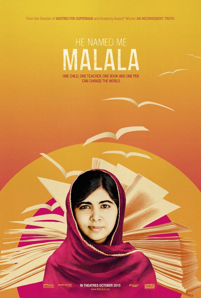 Он назвал меня Малала (2015) постер