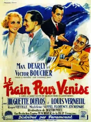 Le train pour Venise (1938) постер