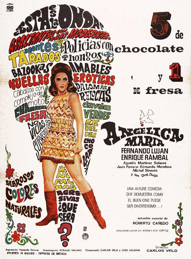 5 из шоколада и 1 из клубники (1968) постер