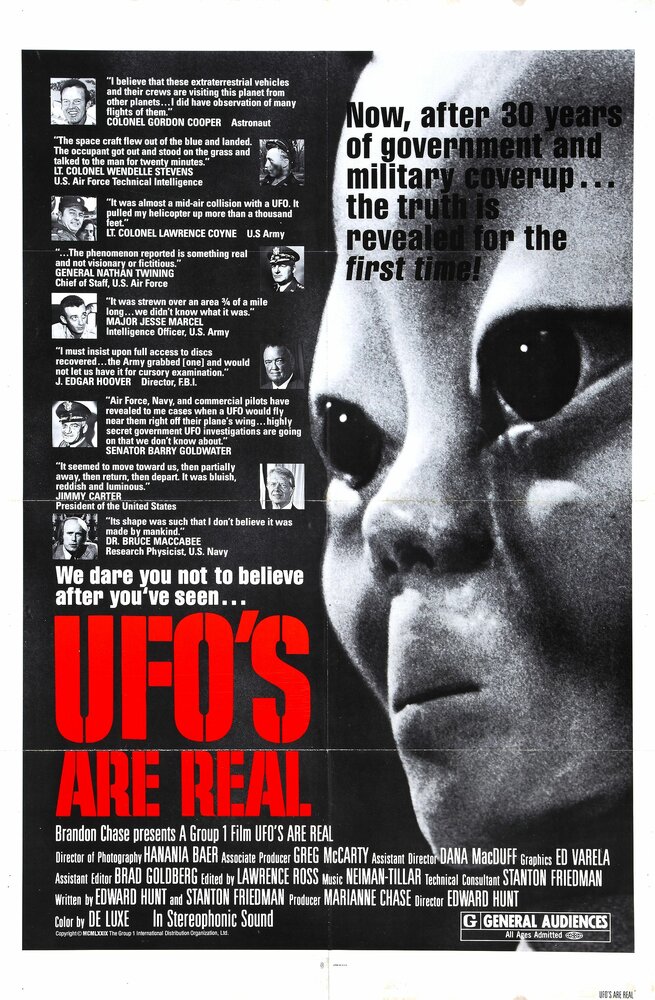 UFO's Are Real (1979) постер