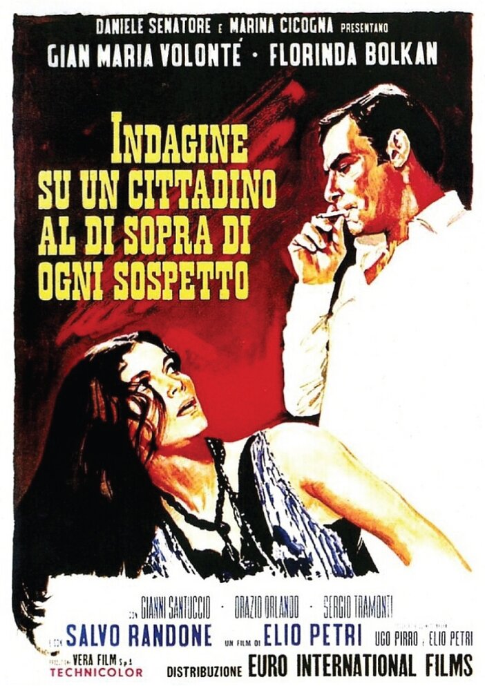Следствие по делу гражданина вне всяких подозрений (1969) постер